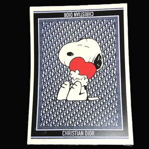 Death NYC - Christian Dior Snoopy Pop Art  - Blues - Ltd Ed Signed A/P